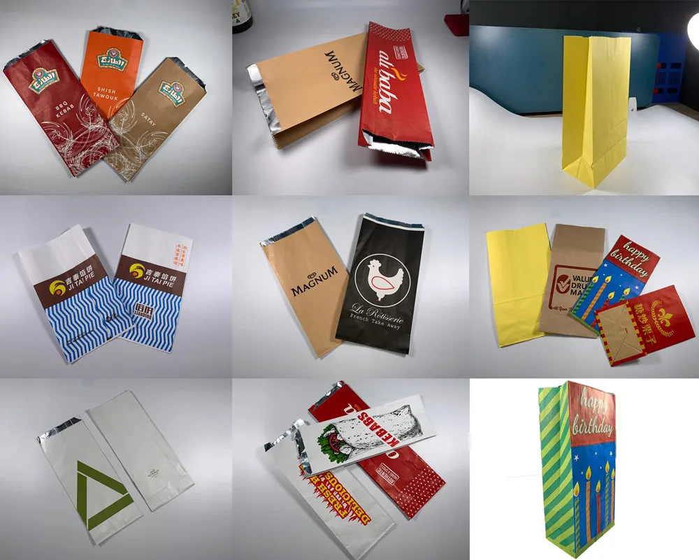 Analyse des avantages des sacs en papier aluminium, des sacs kebab